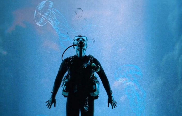 メタリックカラーの応用