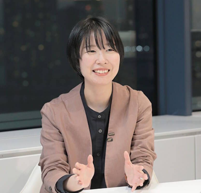 インタビュー風景