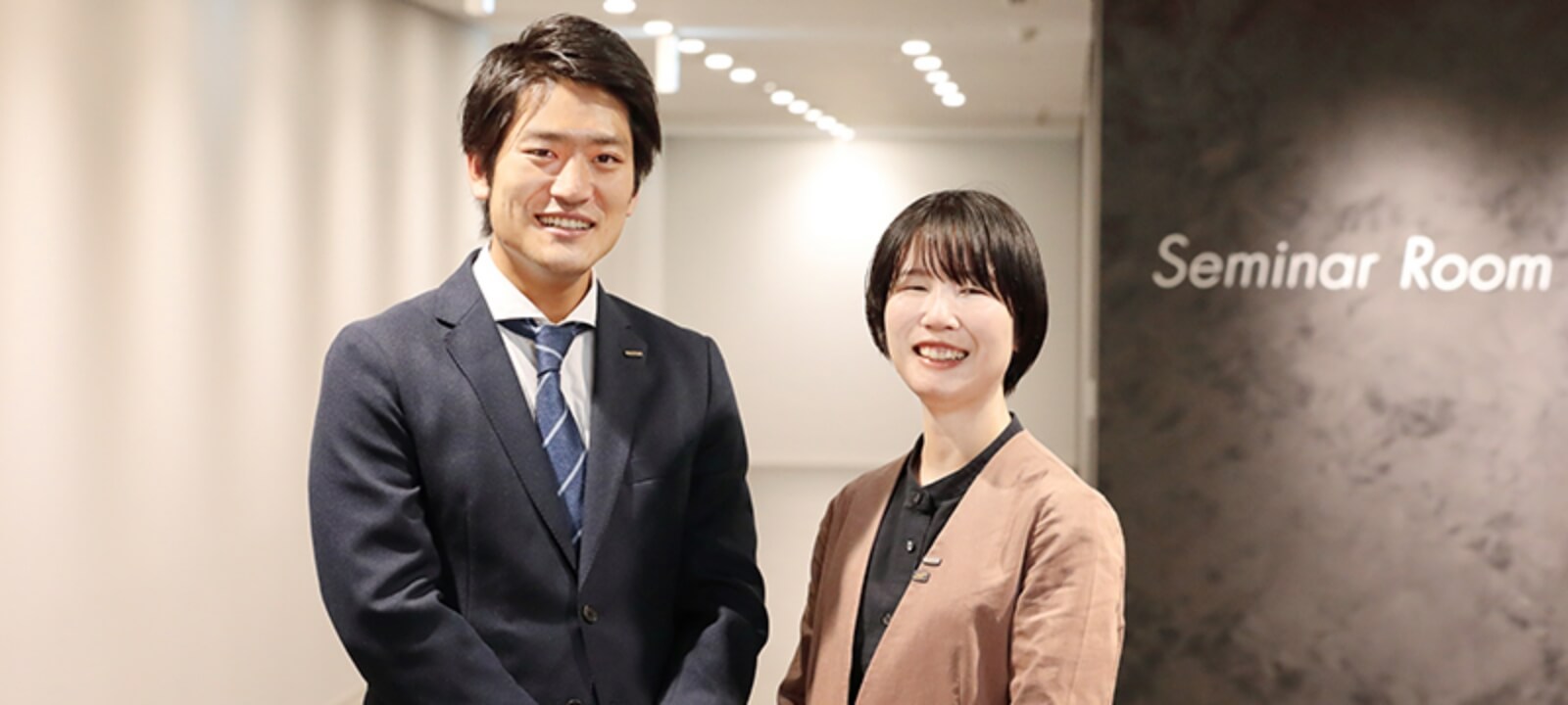 インタビュー風景