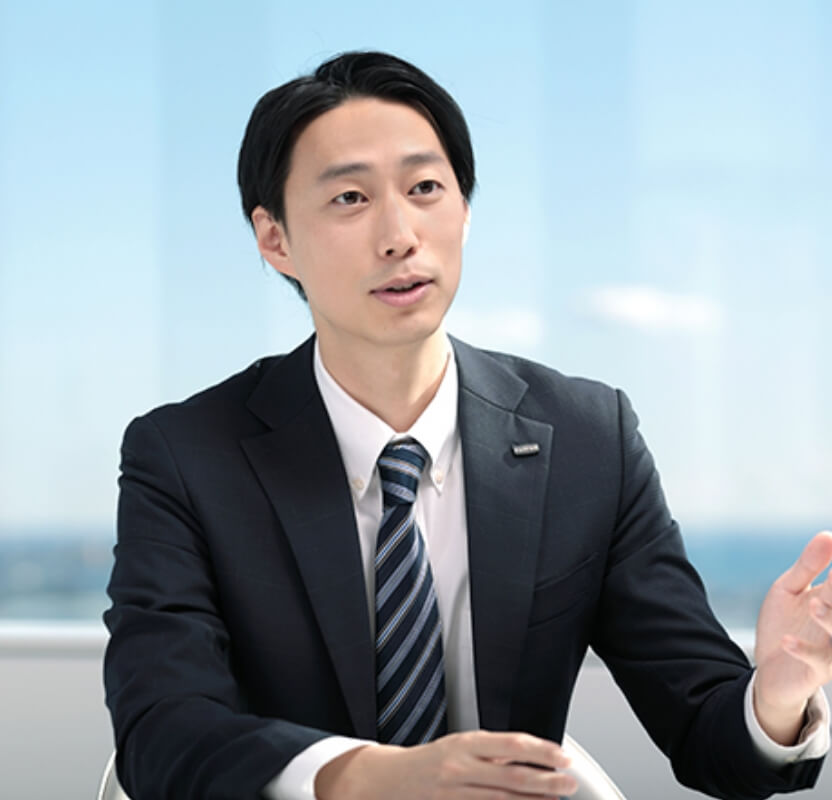 インタビュー風景