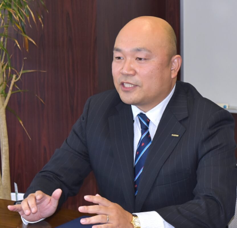 インタビュー風景