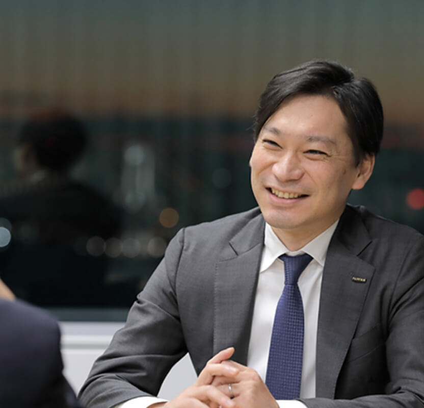 インタビュー風景