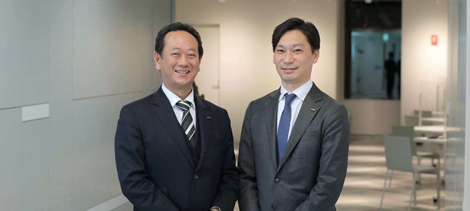 インタビュー風景