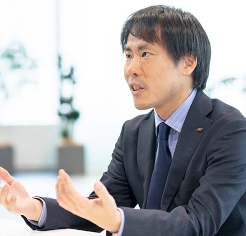 インタビュー風景