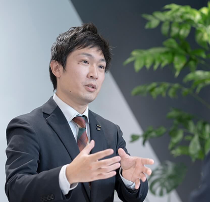 インタビュー風景