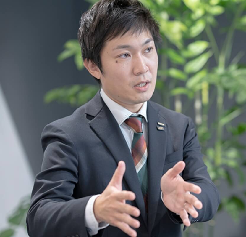 インタビュー風景