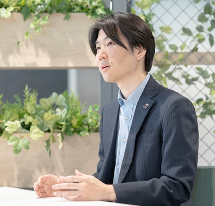 インタビュー風景