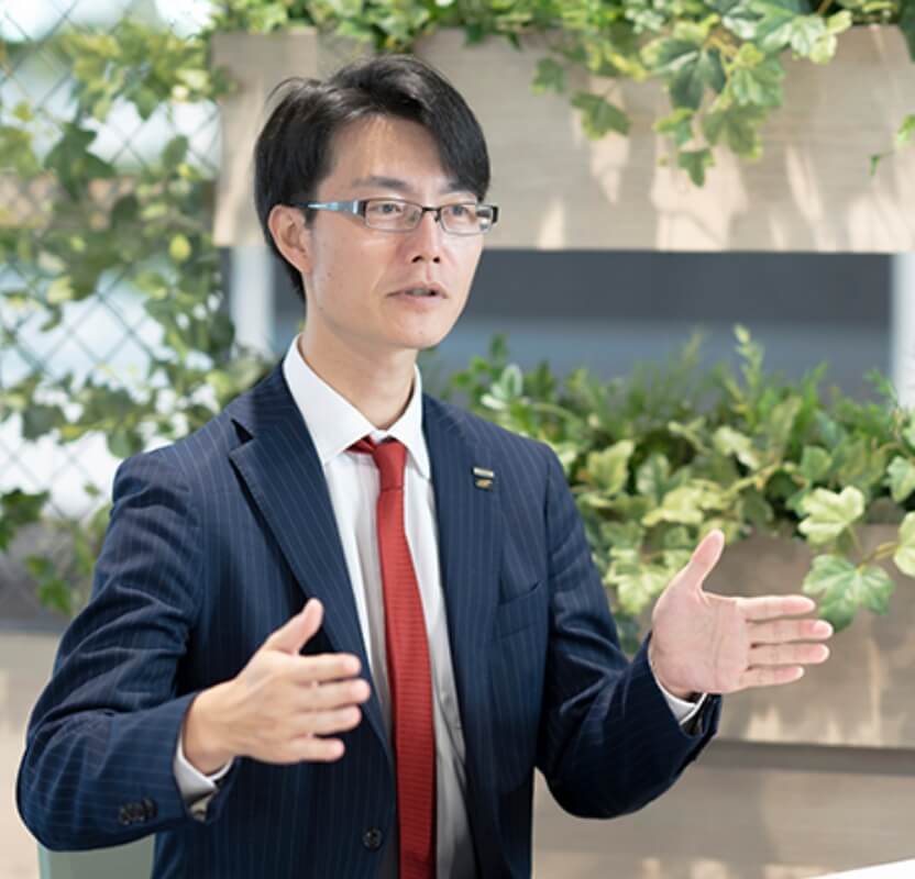 インタビュー風景