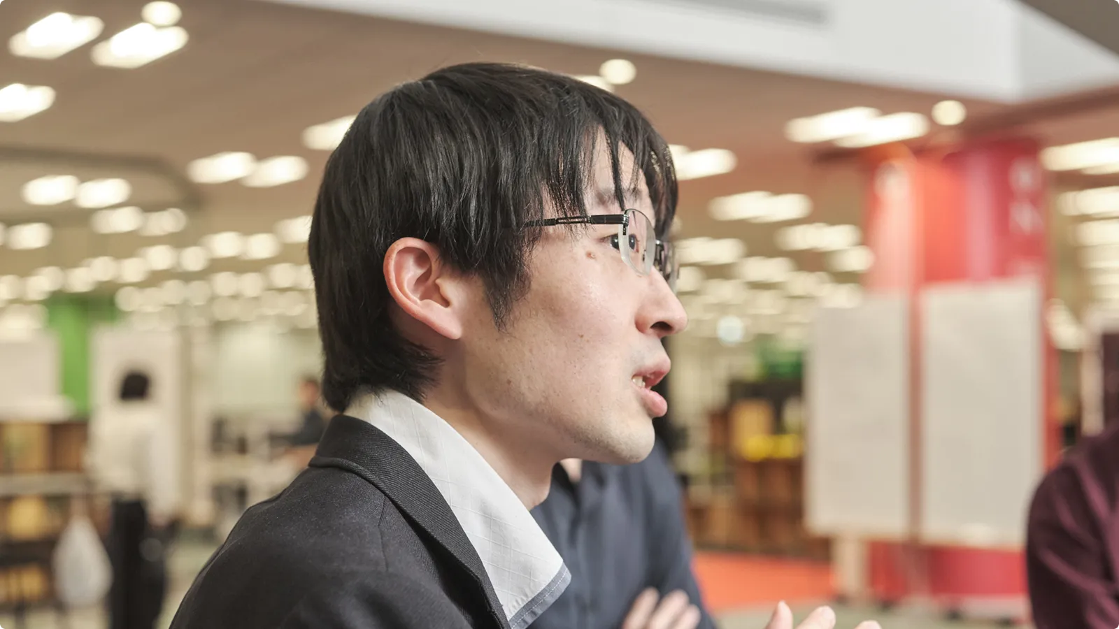 AIやKaggleについて語る小早川さん