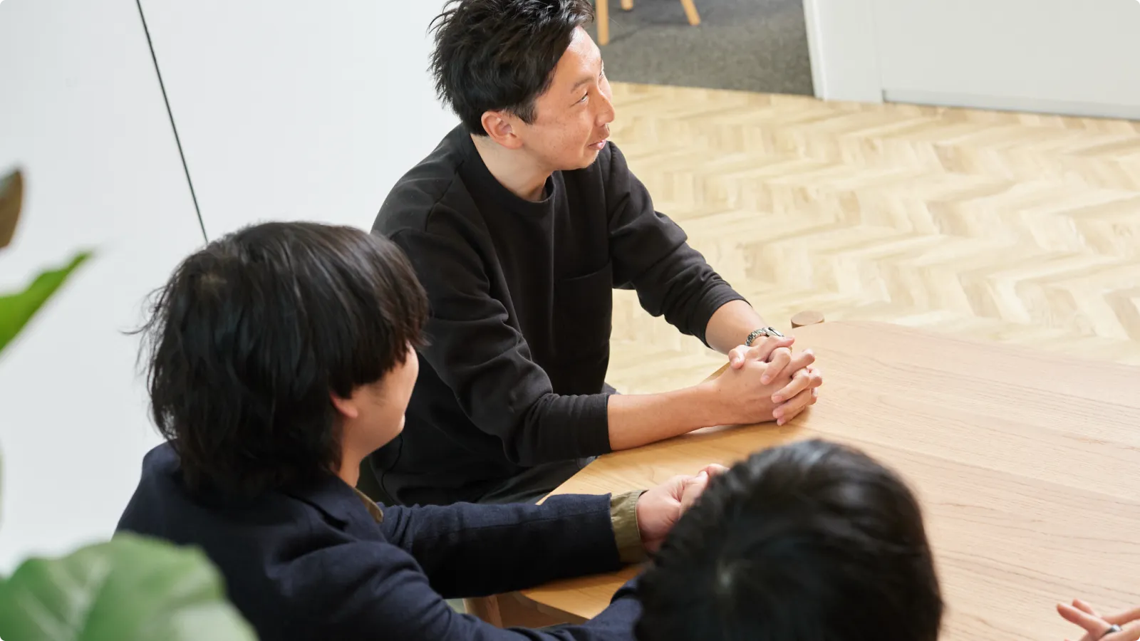 和やかな雰囲気の田村さん