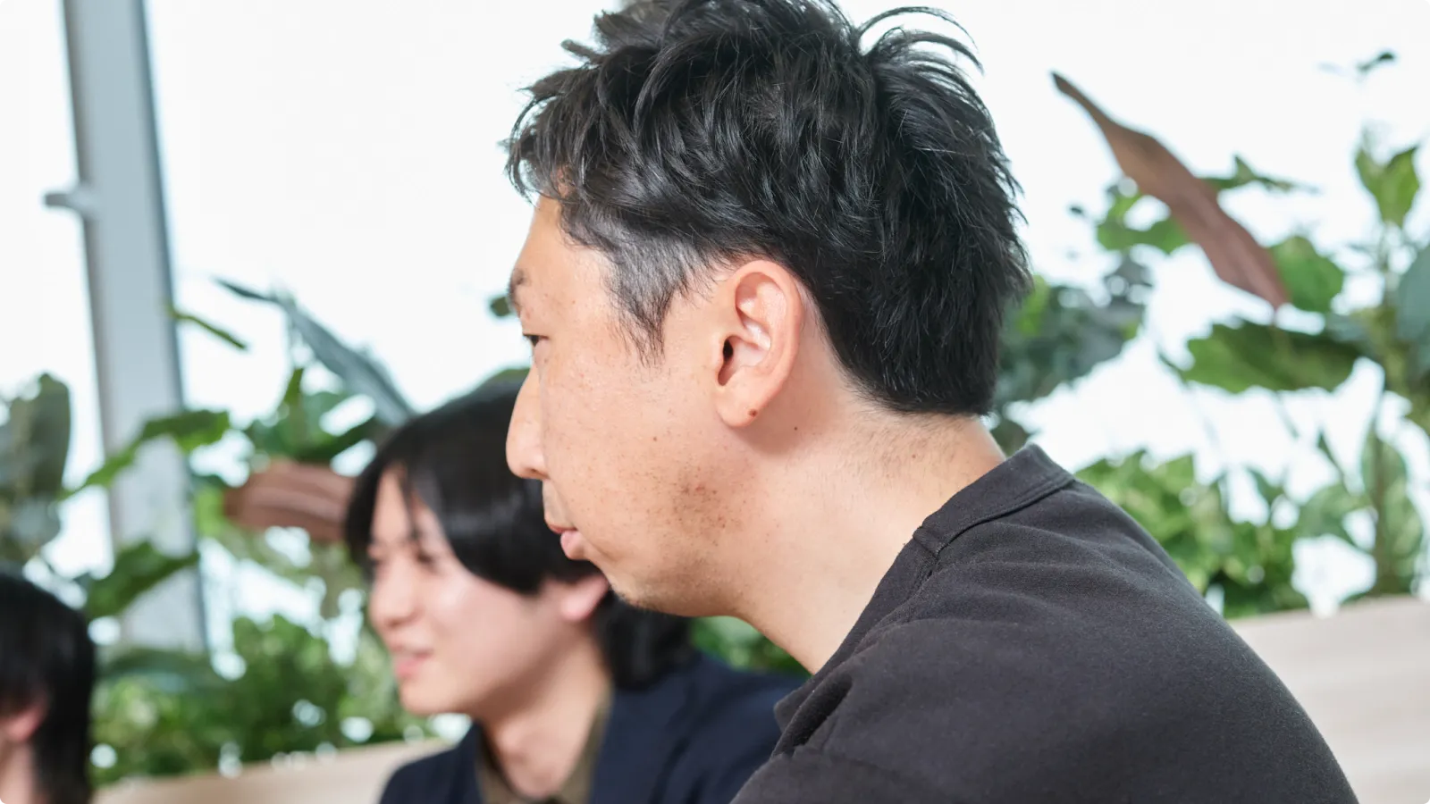 二人について語る田村さん