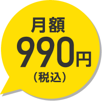 月額990円（税込）