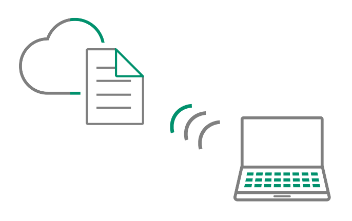 外出時はオフィスへ問い合わせることなく直接確認