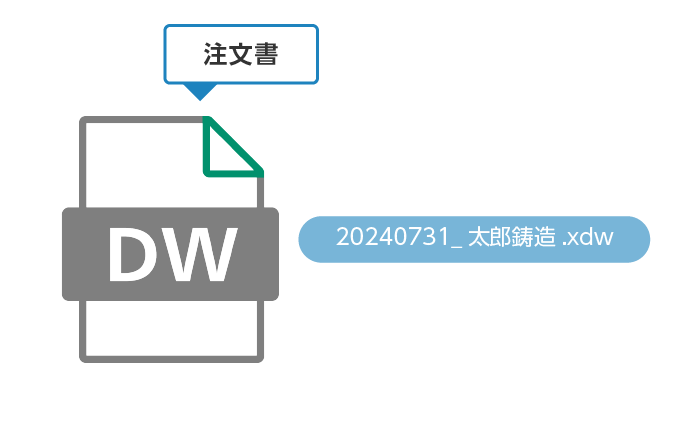 複合機のアドレス表から相手先名をファイル名に自動付与​​
