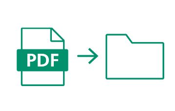 共有フォルダーに格納