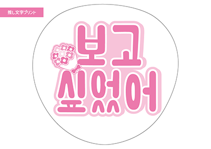 보고 싶었어(会いたかった)