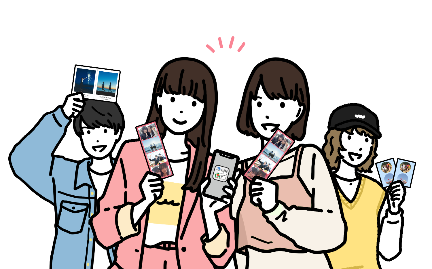 シェアしておそろいにしよう！