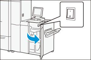 電源スイッチでプリンターの電源が切れないときに使用します