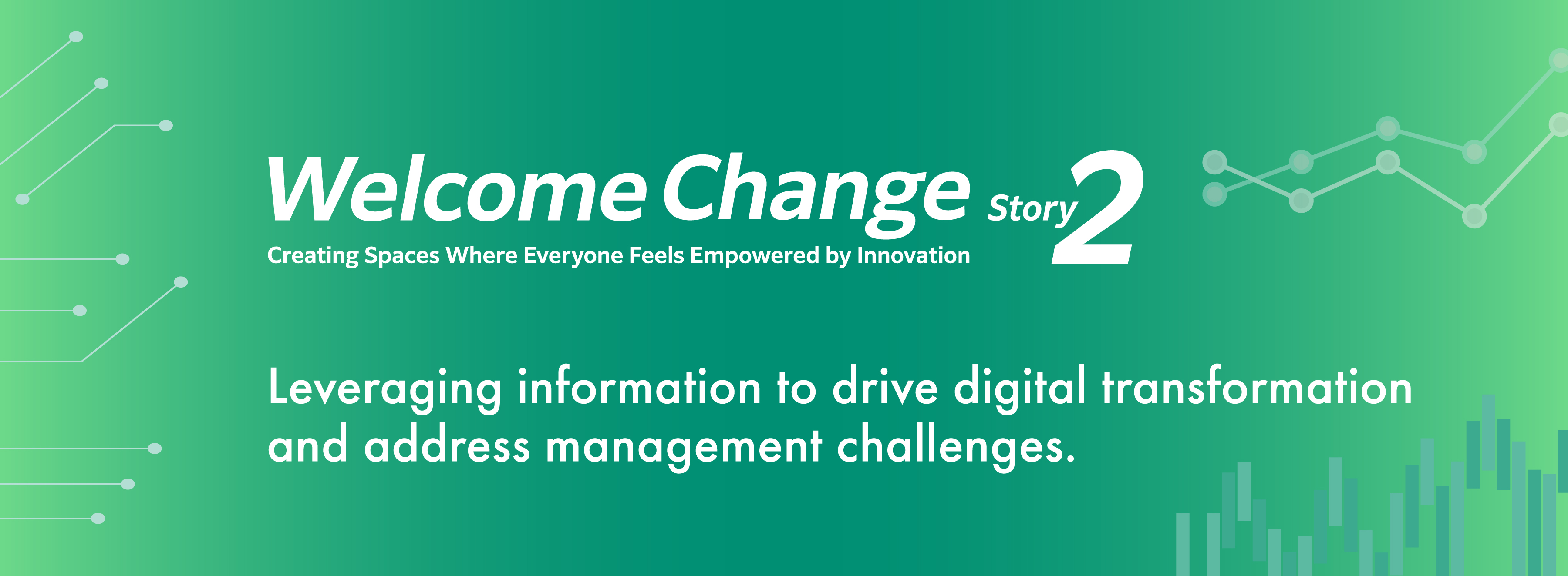 Leveraging information to drive digital transformation and address management challenges.