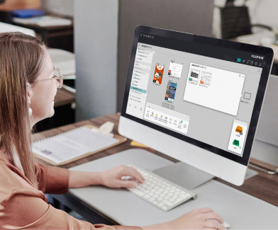Creating new environment connecting people with information and improving business processes