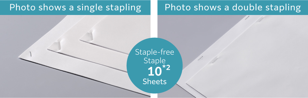 Staple-free Staple 10 Sheets