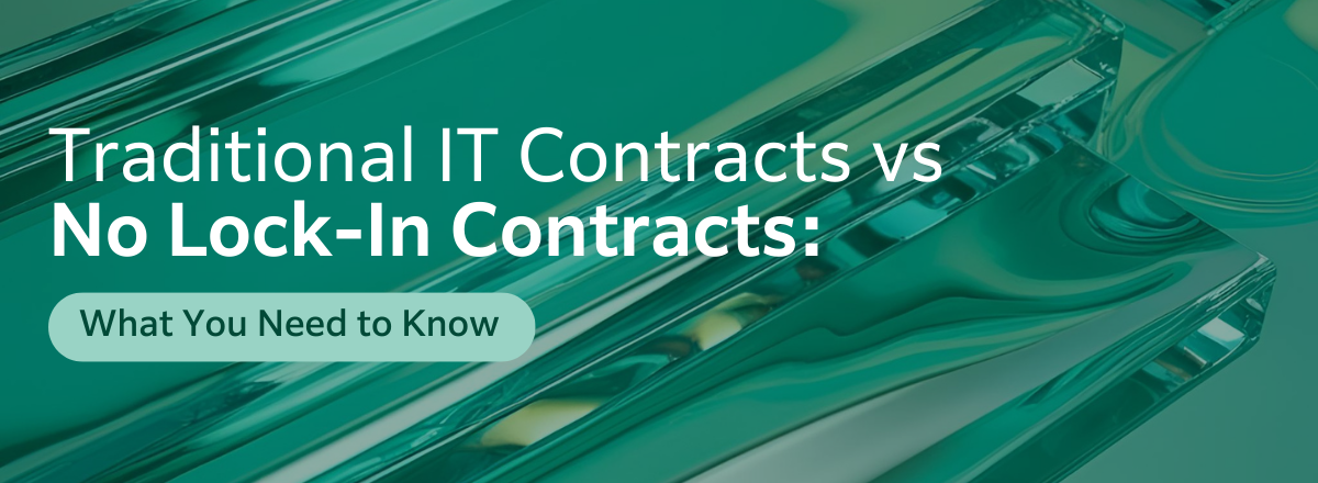 Traditional vs No Lock In Blog Page Banner