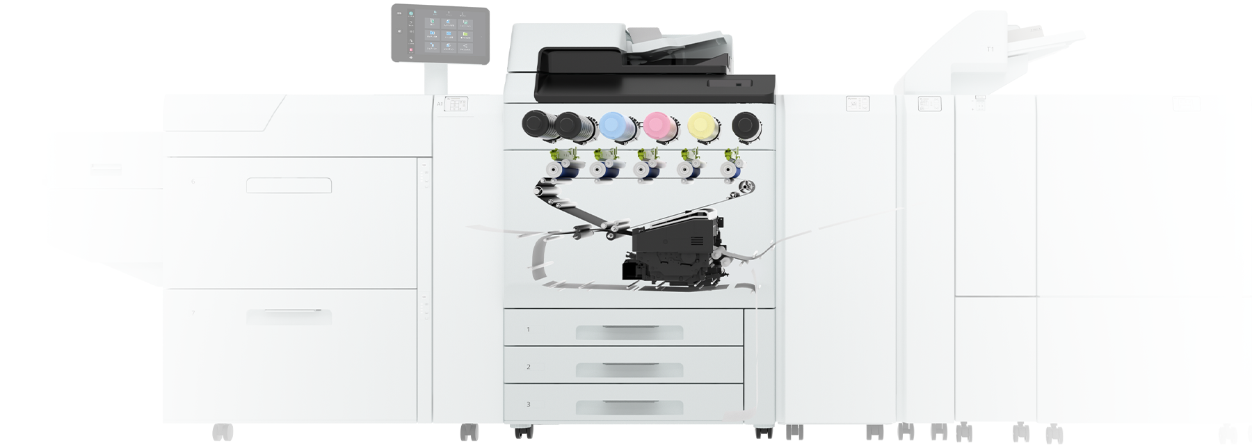 CMYK<sup>+</sup> specialty toner print engine