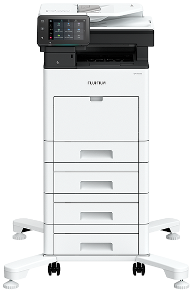 標準＋550張紙盤模組×3＋腳輪
