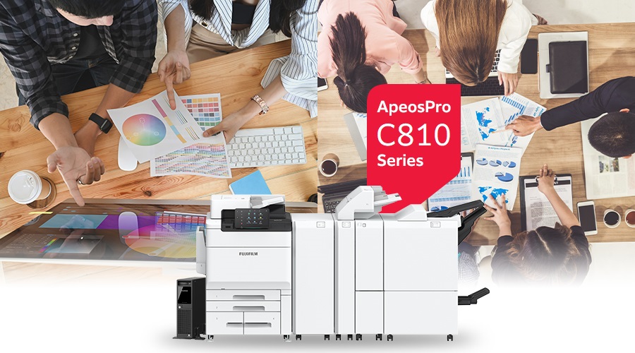 ApeosPro C810 Series: Immediate In-house Production with Quality and Speed