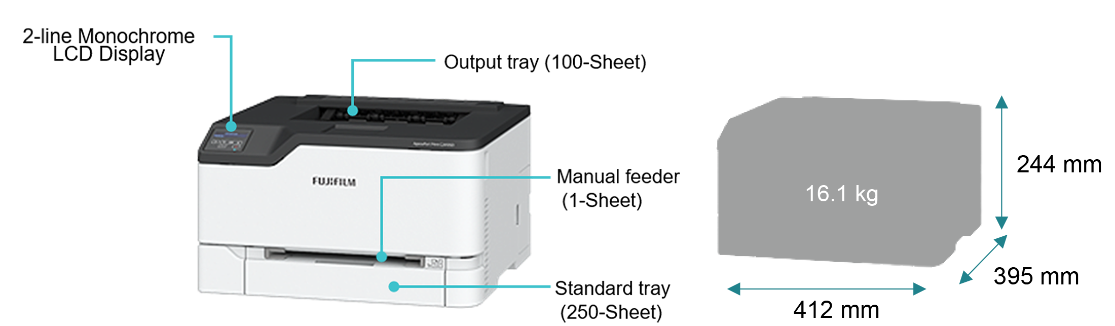 Configuration / Dimensions / Weight