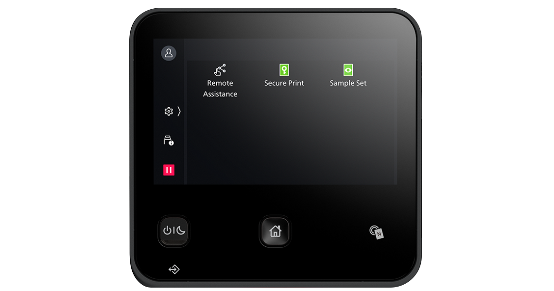 5-inch colour touch panel