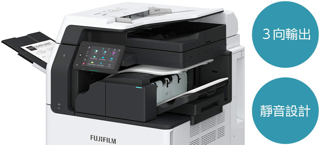 A3裝訂撿集機＋側承接盤