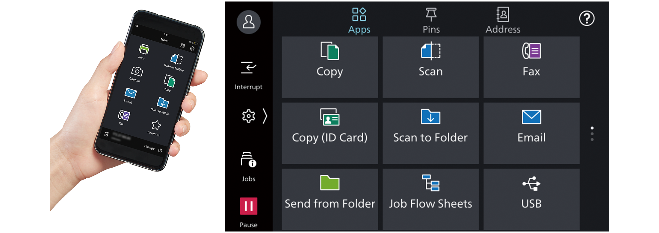 智慧型手機搖身一變，成為「可攜式操作面板」