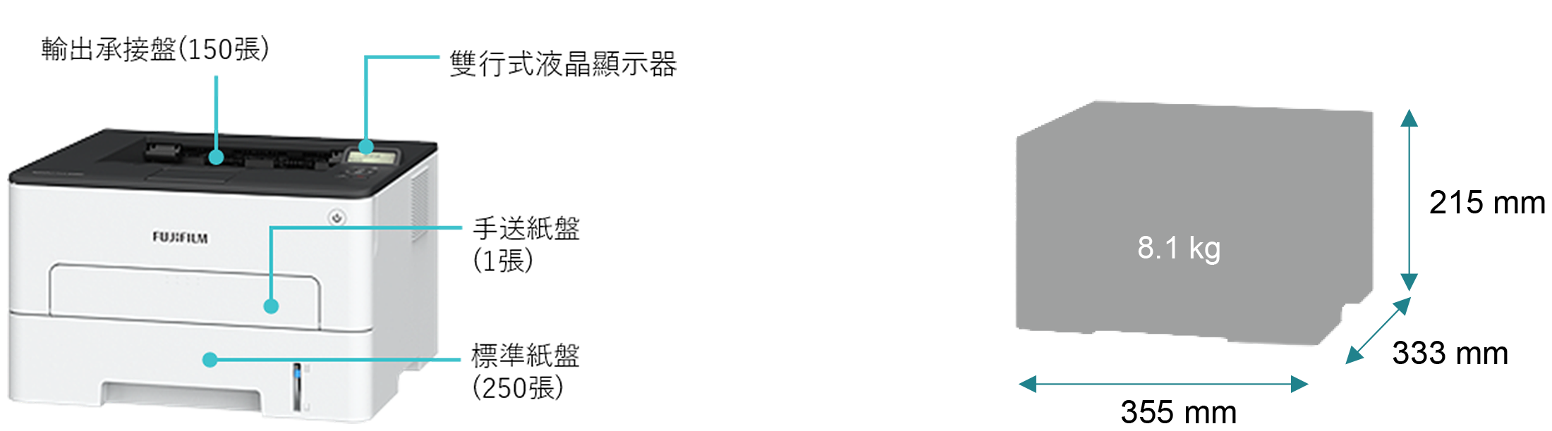 設定/尺寸/重量