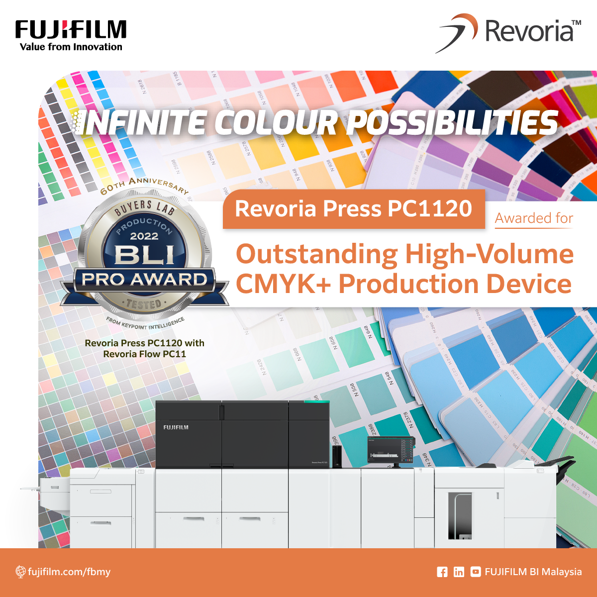 Revoria Press PC1120 Wins BLI 2022 PRO Award