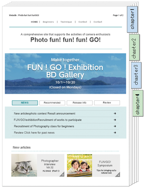 Sorting of sticky notes