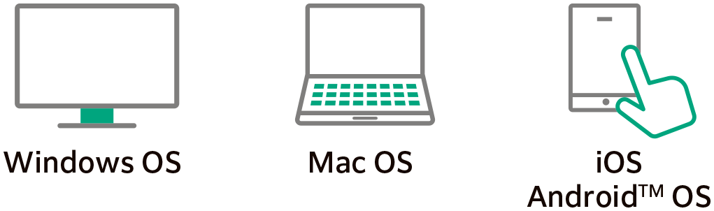 Accessible from Various Terminals