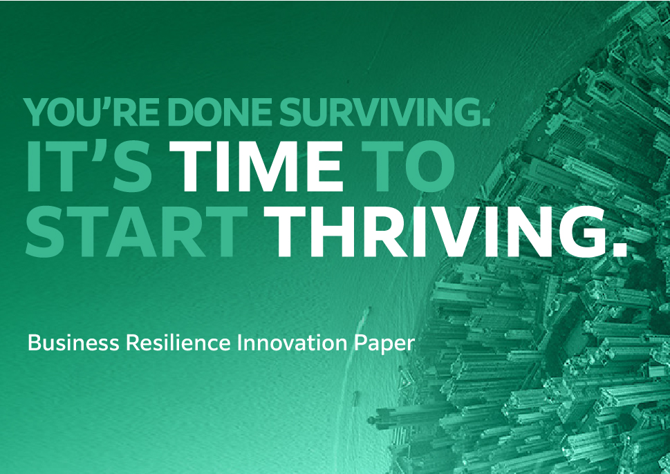 From Surviving to Thriving: Harness Business Resilience to Build Your Competitive Advantage