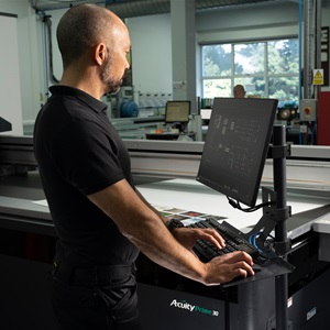 acuity prime wide format printer - ease of use