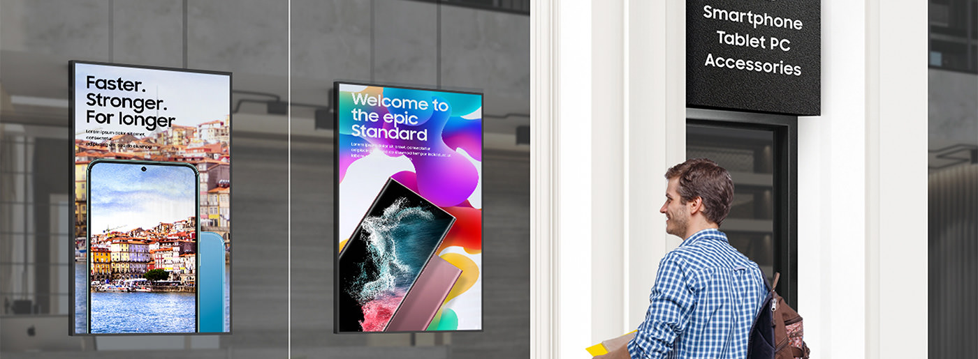 Digital signage displays