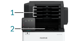 Output Capacity up to 900 sheets