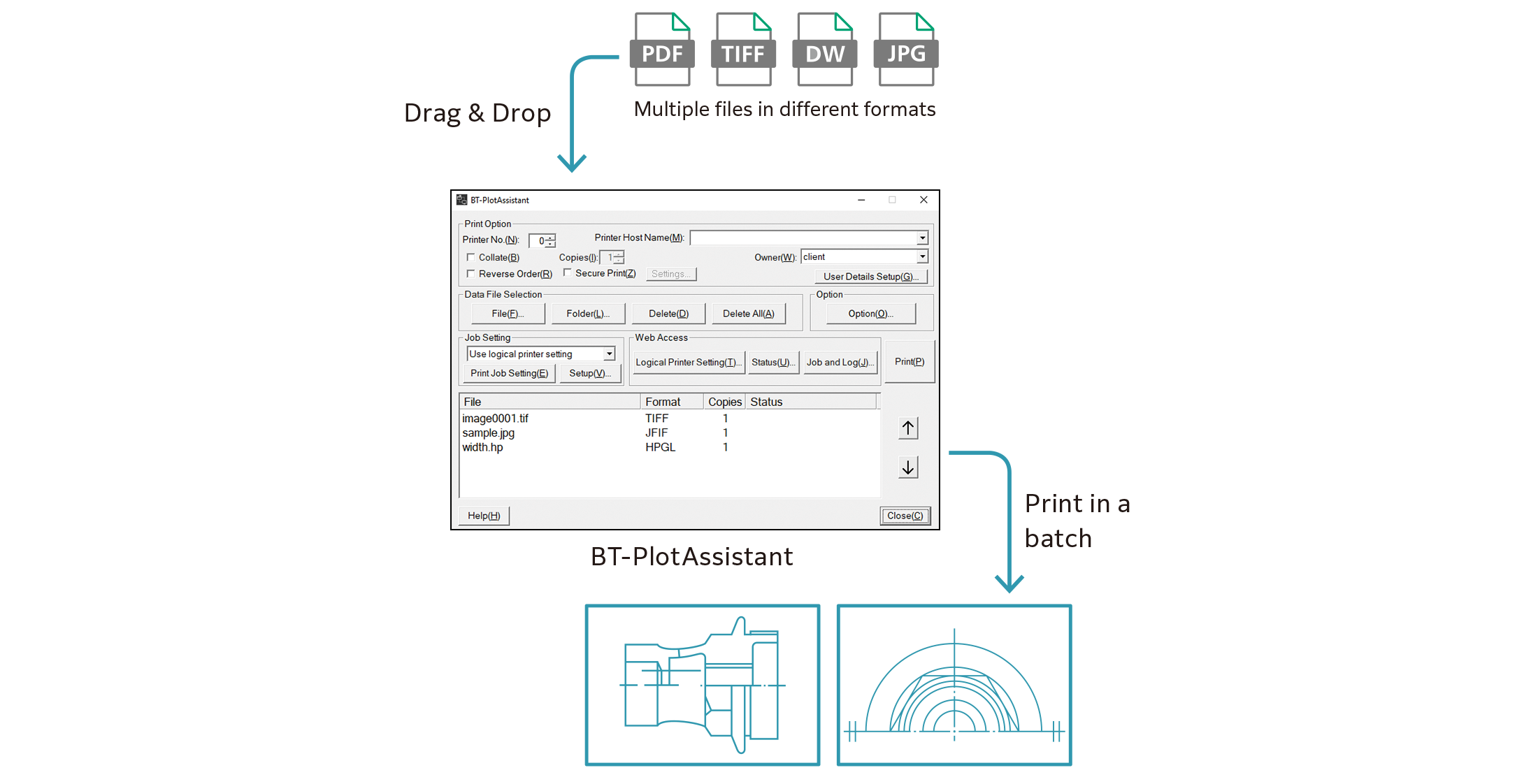 Functions of BT-PlotAssistant