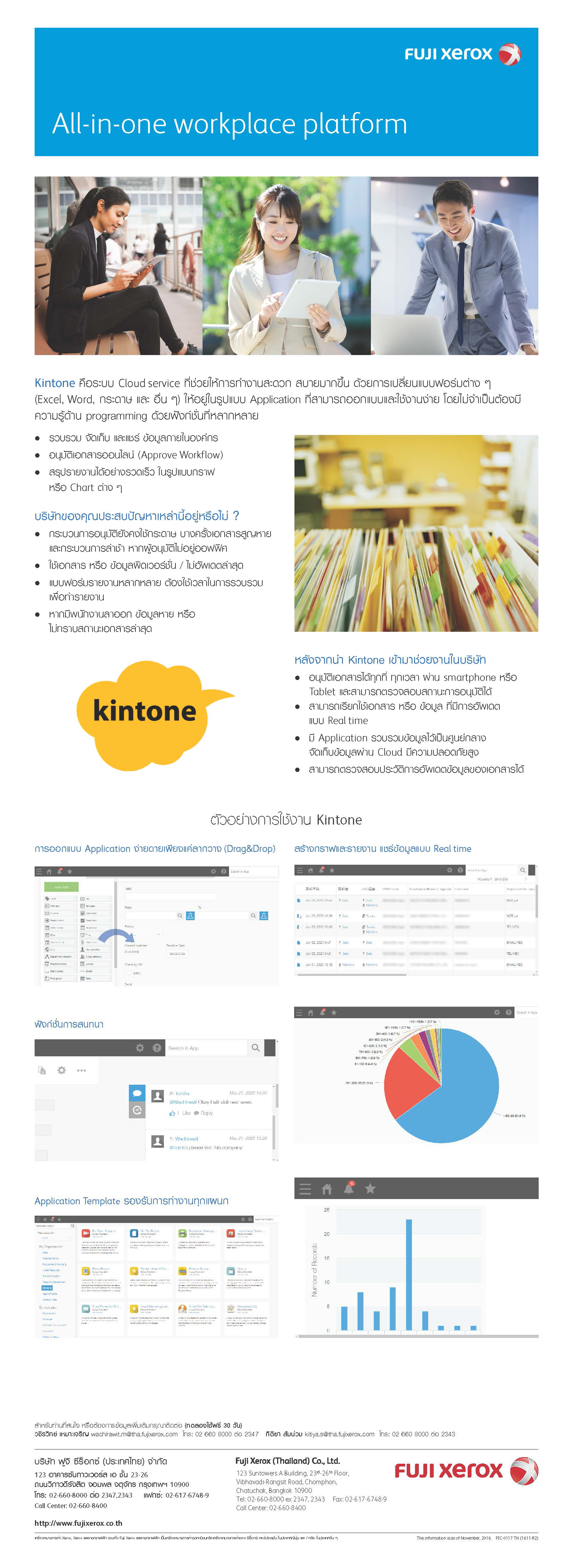 kintone ตัวช่วยในการทำงานแบบ new normal จัดการครบทุกปัญหา