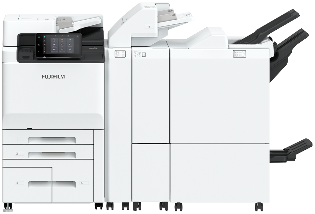 อุปกรณ์เข้าเล่มและเย็บตรงกลาง D6 + อุปกรณ์พับกระดาษ CD2