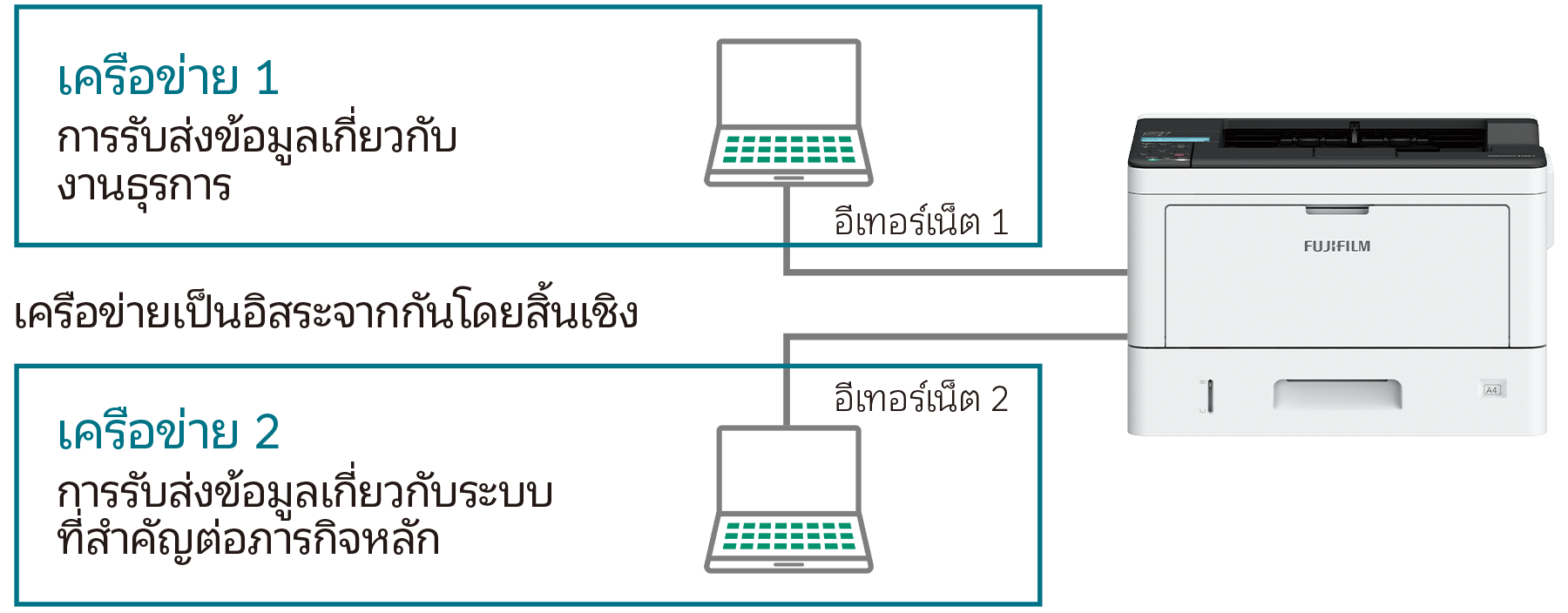 ความสามารถในการใช้เครือข่ายคู่
