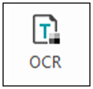 OCR icon
