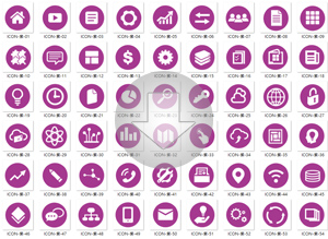 紫色icons