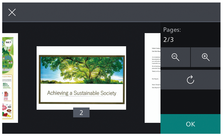 Check images before sending