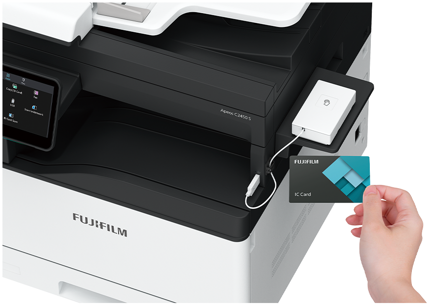 User authentication and Private Charge Print using IC Card