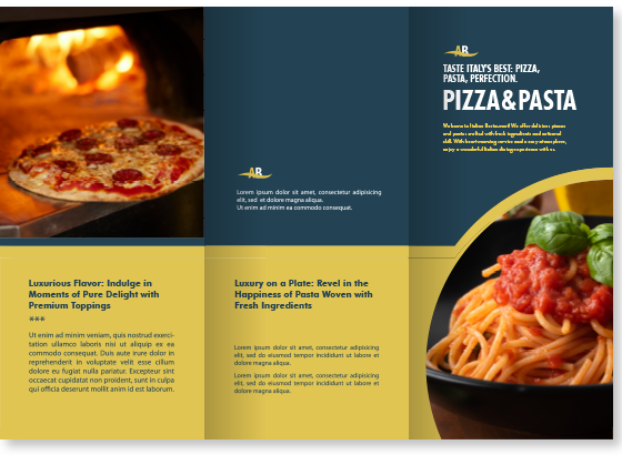 Printing on water-resistant paper for menu lists